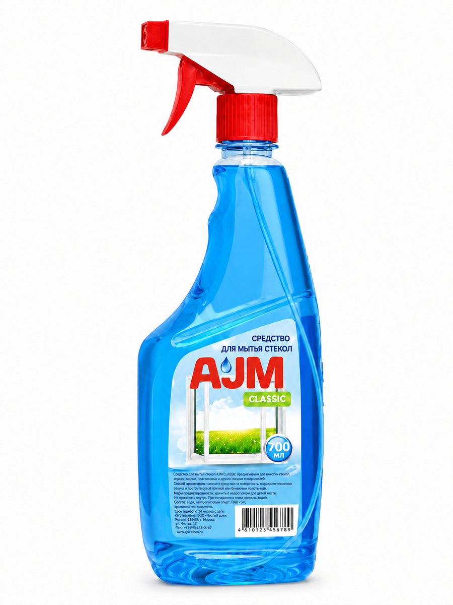 Средство для мытья стекл AJM 750 мл